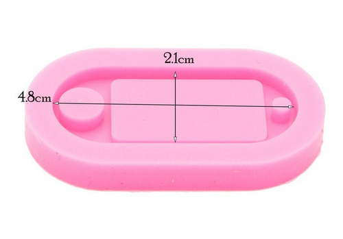 Molde De Silicon Diseño Tag Key Etiqueta Para Llaveros #4