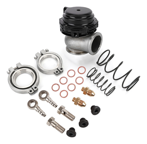 Kit De Válvula De Escape Para Turbocompresor Wastegate Black