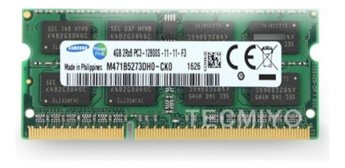 Memoria Ram Samsung 4gb Ddr3 Sodimm M471b5273dh0-ch9 (Usado)