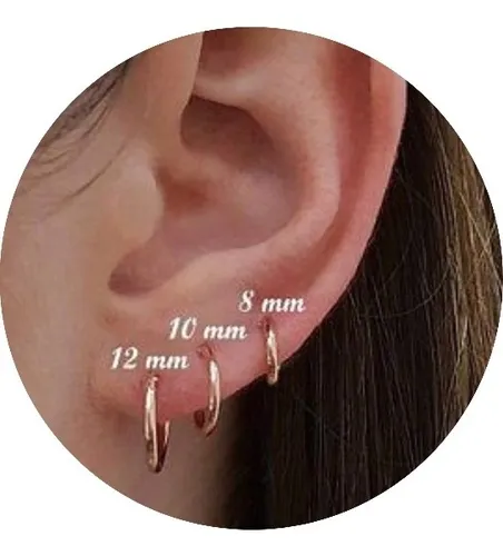 Argollas aretes online piercing