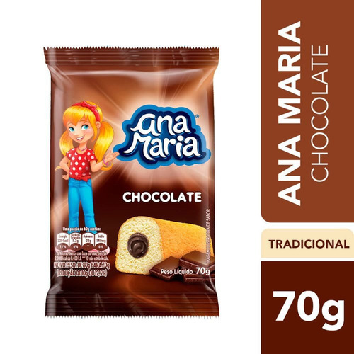 Bolo de Chocolate Ana Maria 70g