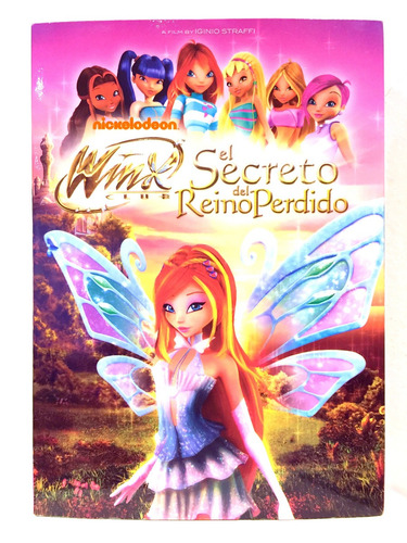 Winx Club El Secreto Del Reino Perdido Dvd Nuevo Original