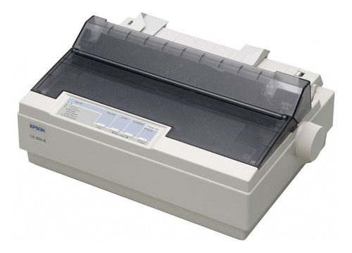 Impressora matricial USB serial paralela Epson LX300+II, cor branca