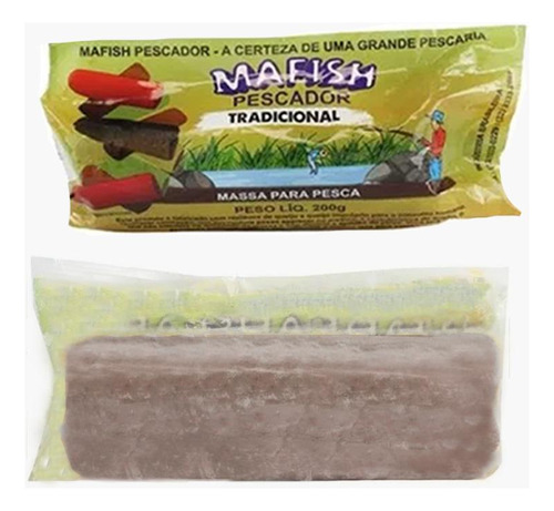 Massa Pesca Mafish Pescador Fedidinha 200g Varios Sabores