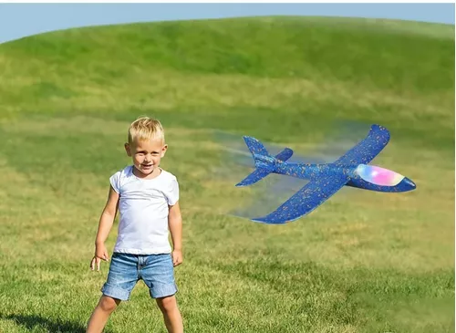 Avião Planador Controle Remoto Super Resistente Brinquedo