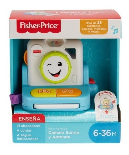 Camara Sonrie Y Aprende Fisher Price 6m+