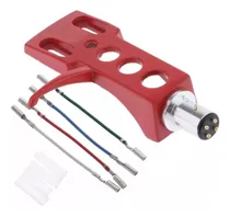 Comprar Cabezal Nuevo Para Tornamesa Universal Headshell Rojo