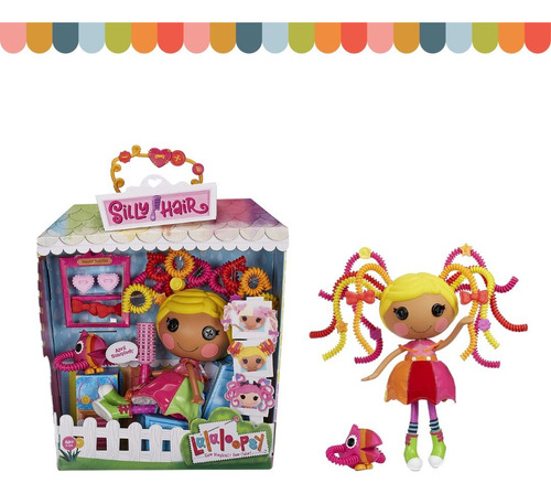 Muñecas Lalaloopsy Silly Hair, Muñeca Peinadora Arcoiris 