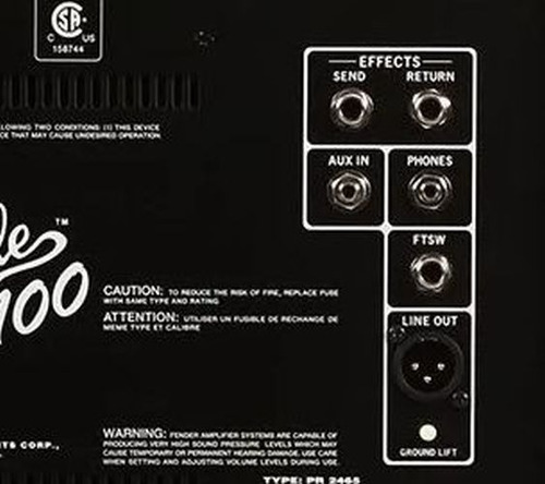 Imagen 4 de 6 de Fender Rumble 100 V3 Amplificador De Bajo Con Over Drive