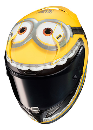 Capacete Hjc Rpha 11 Minions Otto Amarelo