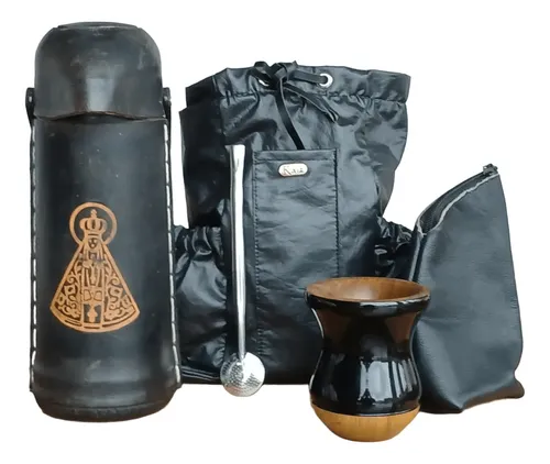 Bolsa Mateira Chimarrão Argentina Chimabag Rosê Detalhada | Frete