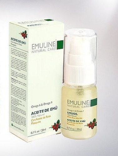 Aceite De Emú 100% Natural/ Emuline (20 Ml.), Hipoalergénico