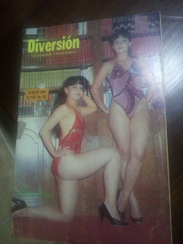 Gigi Y Bijou En Portada De Revista Diversión Año-1980