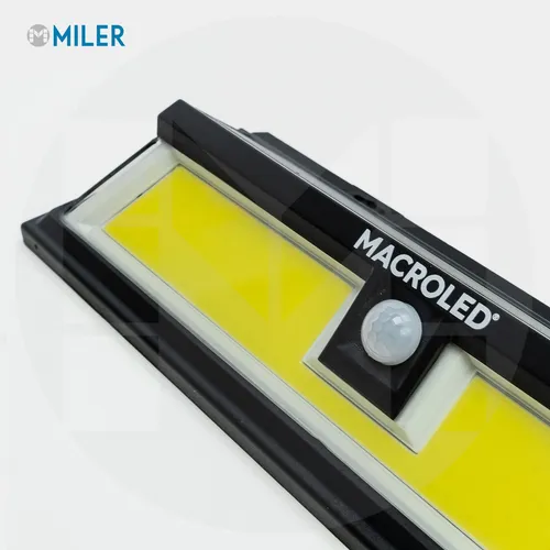Aplique De Pared Led Solar 10w C/ Sensor Movimiento Macroled