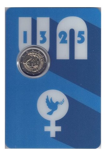Malta 2022 - Blister Paz & Seg. Mulheres - 2 Euros Cc - F C