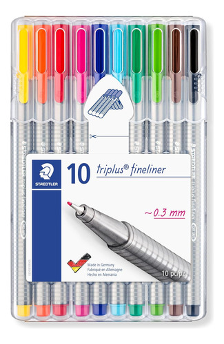 Triplus Fineliner 0,3 Mm Porous Point Pen 334 - Sb10, P...