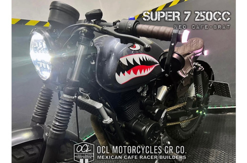 Motocicleta Super7 Mb 250cc Cafe Racer