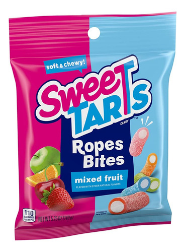 Dulces Sweetarts Ropes Bites Sabor Frutas Dulces Americanos