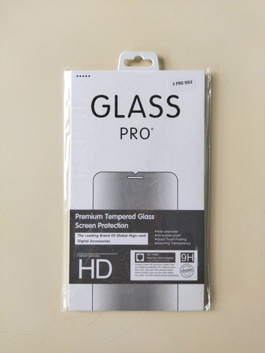 Imagen 2 de 3 de Vidrio Templado iPhone 14 Pro Max Glass Pro