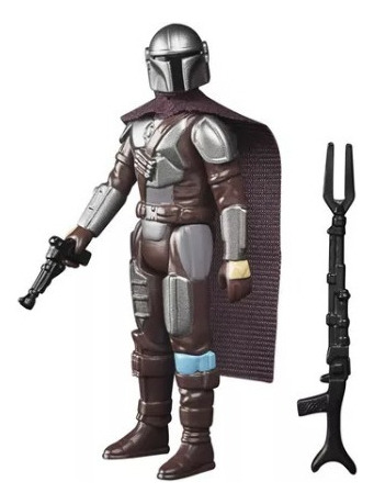 Mandalorian Beskar Star Wars Retro Obi Luke Yoda Hasbro