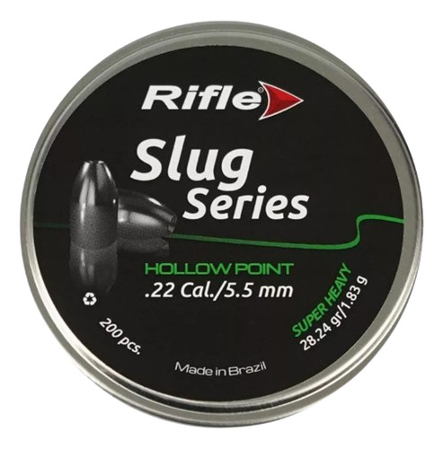 Balines Rifle Slug Series Hollow Point Superheavy 5.5mm X200