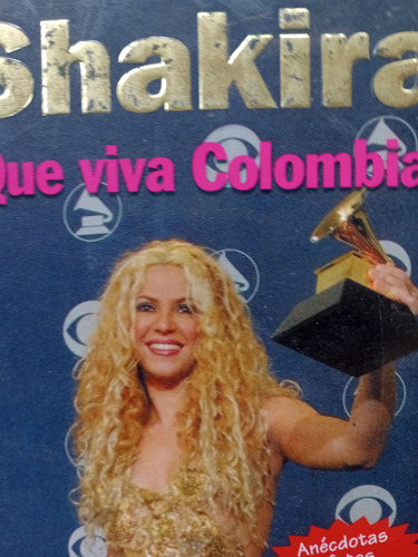 Shakira Que Viva Colombia Garcia Ochoa Flash Planeta 2001 (Usado)