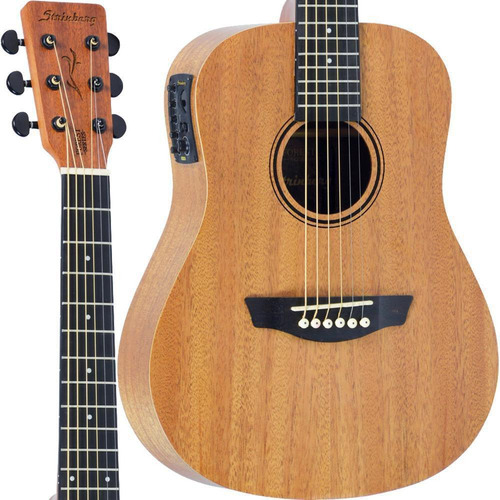 Violão Strinberg Mini Folk Elétrico Fs2b Aço Mahogany Satin