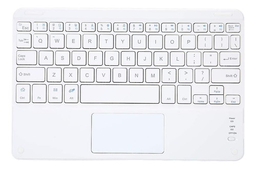 Teclado Bluetooth Touchpad Y Mouse For Tableta Móvil Unive