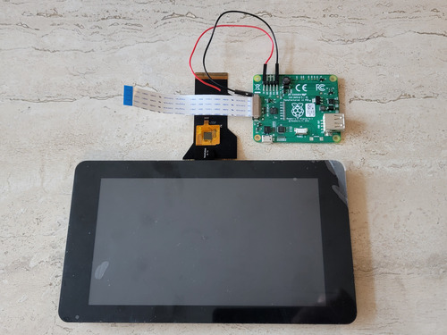 Display/pantalla Touch Lcd 7 Para Raspberry Pi (Usado)