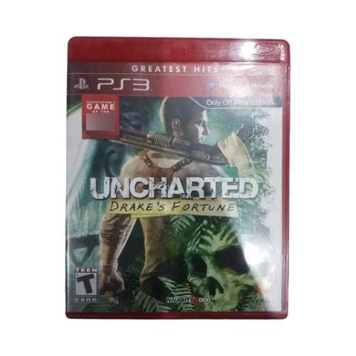 Juego Uncharted Drake's Fortune Ps3 Play3 Original Fisico (Reacondicionado)
