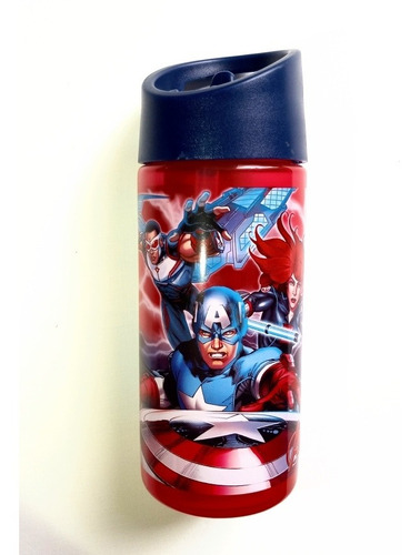 Tomatodo Avengers Original Grueso S'cool, Con Cañita 