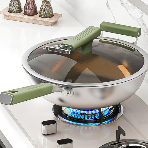 . Sartén Antiadherente Wok Antiadherente Utensilios De 34 Cm