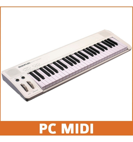 Imagen 4 de 7 de Midiplus Easy Piano Teclado Musical 49 Teclas 128 Sonidos
