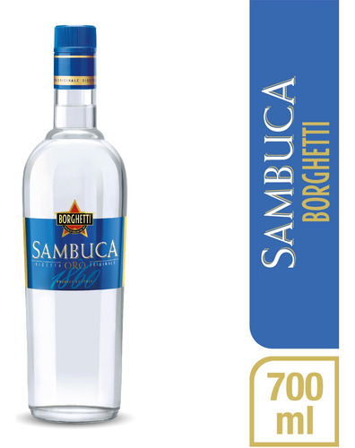 Licor Sambuca Oro Borghetti 700ml