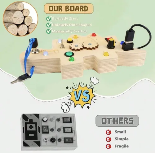 Supkiz Dinosaurio Montessori