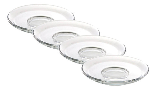 Plato Para Aperitivos Con Platillo De Vidrio En Forma De Taz