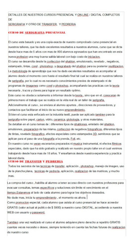 Imagen 3 de 11 de Curso De Serigrafia/transfer/y Pedreria Presencial