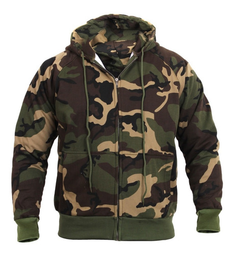 Sudadera Con Capucha Termica Woodland Rothco 