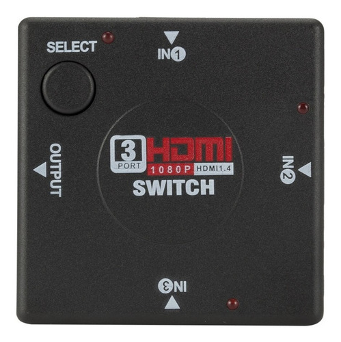 Convertidor Hdmi 3 Entradas 1 Salida Somos Tienda Cod 2421