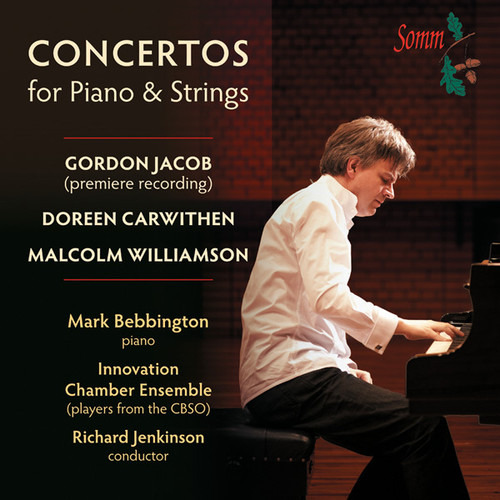 Cd De Conciertos Para Piano Y Cuerdas De Mark//jenkinson Beb