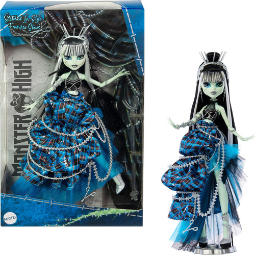 Muñeca Monster High Frankie Stein Cosida Con Estilo Con Acce