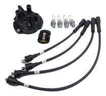 Comprar Juego Tapa Distribuidor Rotor Cables Y Bujias Nissan K21