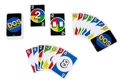 Dos Juego De Cartas Segunda Edición Caja Metálica