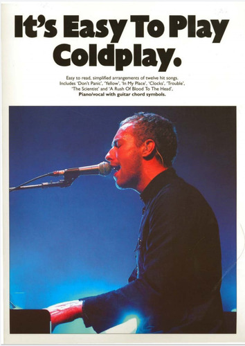 Partituras De Coldplay Para Piano Y Órgano