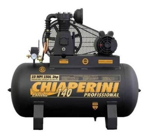 Compressor Chiaperini 10 Mpi 150 Litros 140 Lbs 2 Cv Monofás