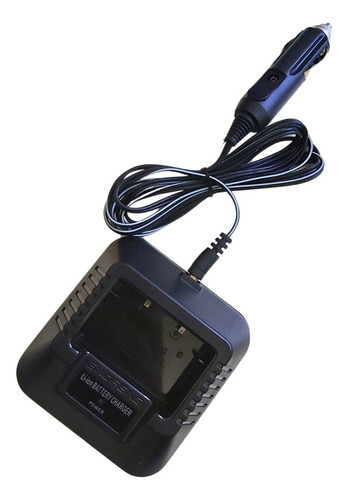Carregador Veicular + Base Berço Baofeng Uv5r 12v
