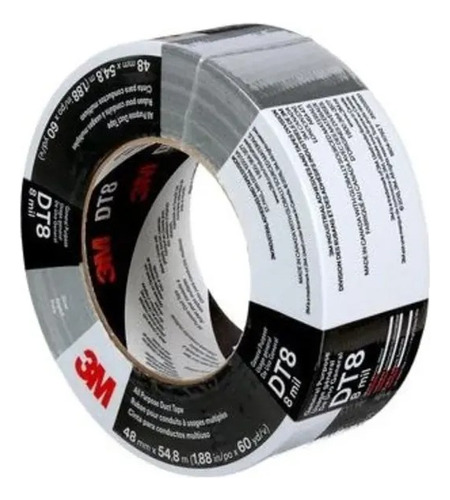 Cinta Dt8 Silver 48 Mm 55m Duct Tape 24/cv