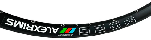 Aro Llanta Alex Rims Md25 Rodado 29 Doble Pared Aluminio Color Negro