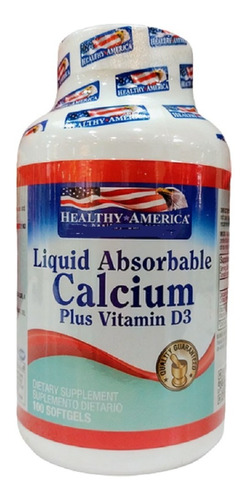 Calcio Liquido 1200mg 100 Soft - Unidad a $447