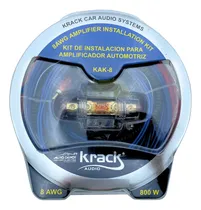 Comprar Kit De Instalación Krack Calibre 8 Amplificadores 800 Watt